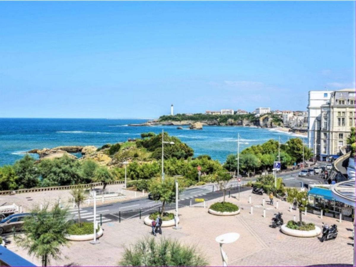 Studio Front De Mer Avec Piscine Et Balcon A Biarritz - Fr-1-3-412 Экстерьер фото