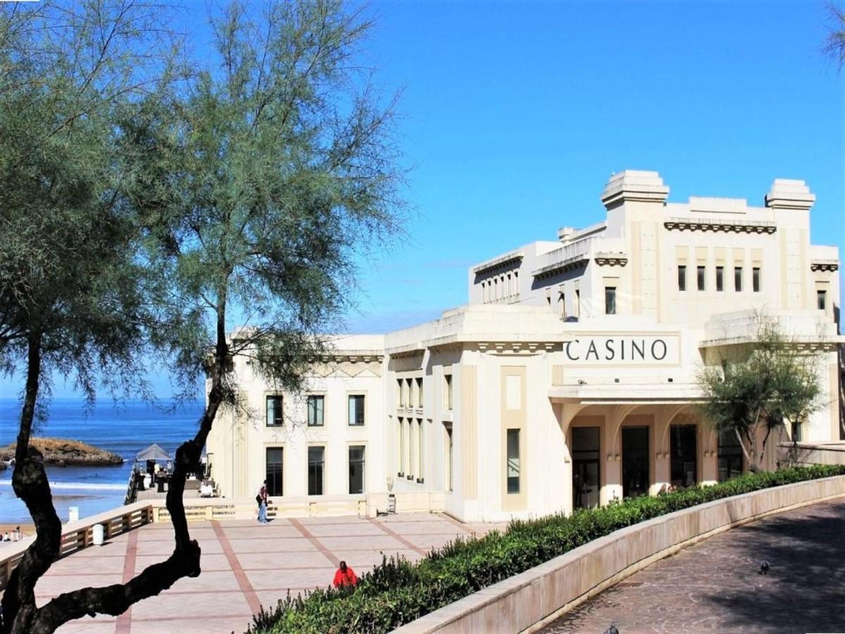 Studio Front De Mer Avec Piscine Et Balcon A Biarritz - Fr-1-3-412 Экстерьер фото