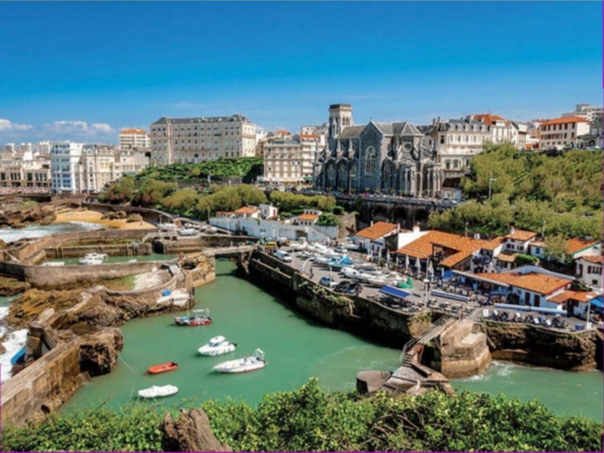 Studio Front De Mer Avec Piscine Et Balcon A Biarritz - Fr-1-3-412 Экстерьер фото